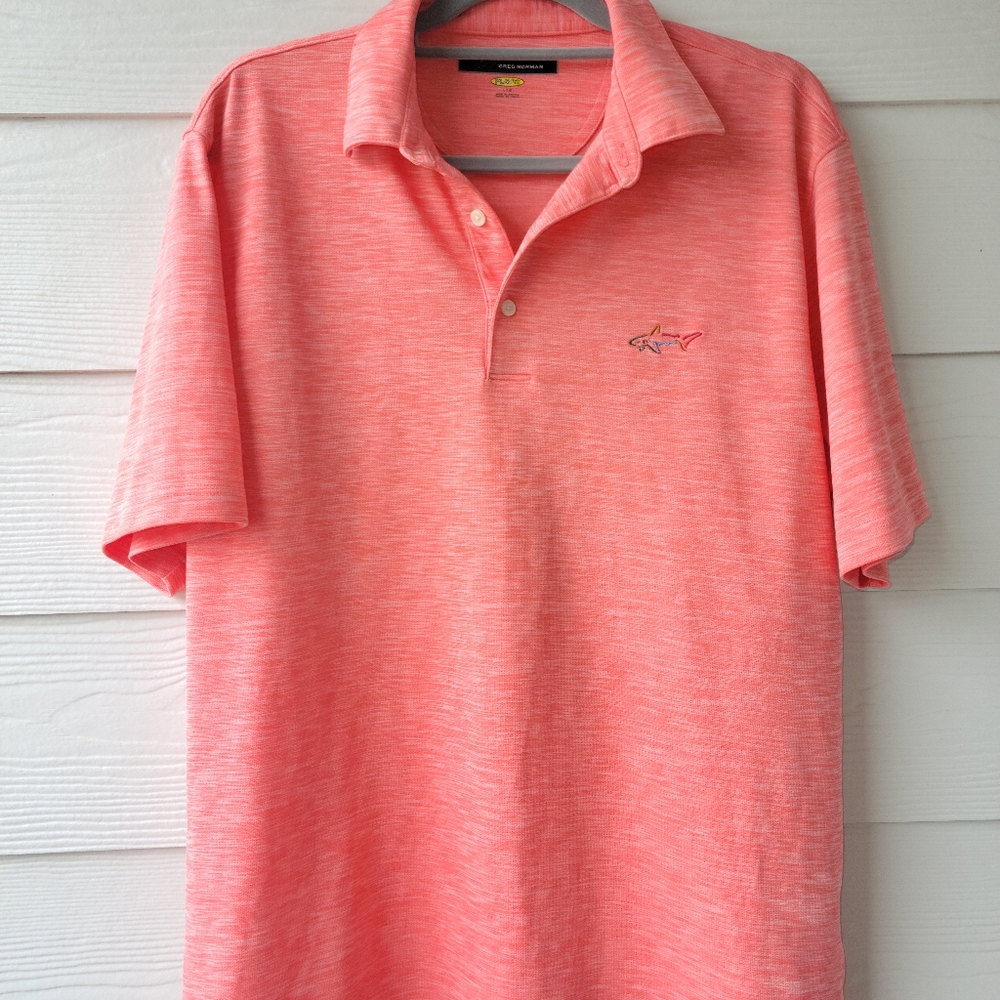 Greg Norman Polo Coral Size Large